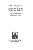 Cover of: Coolie.: With an introd. by Saros Cowasjee.