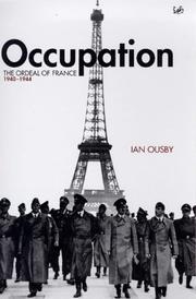 Cover of: Occupation by Ian Ousby
