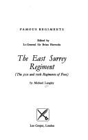 Cover of: The East Surrey Regiment (The 31st and 70th Regiments of Foot).