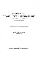 Cover of: A guide to computer literature by Pritchard, Alan