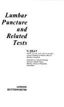 Lumbar puncture and related tests by U. Jolly