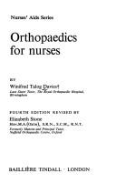 Cover of: Orthopaedics for nurses.