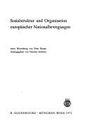 Cover of: Sozialstruktur und Organisation europäischer Nationlbewegungen.