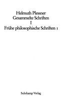Cover of: Frühe philosophische Schriften