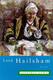 Cover of: Lord Hailsham: a life