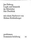 Cover of: Logik und Semantik im Mittelalter: ein Überblick.