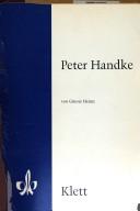 Cover of: Peter Handke.