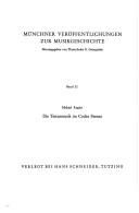 Cover of: Die Tastenmusik im Codex Faenza. by Michael Kugler