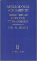 Cover of: Bibliothecae libri tres et fragmenta. by Apollodorus.
