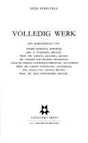 Cover of: Volledig werk.