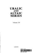 Phonological and lexical aspects of colloquial Finnish by Melvin J. Luthy