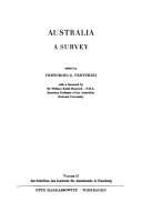 Cover of: Australia, a survey