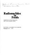 Cover of: Radionuclides in foods.