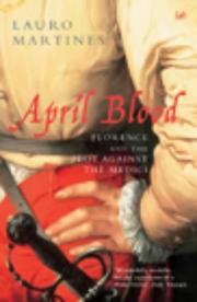 Cover of: April Blood by Lauro Martines