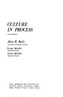Cover of: Culture in process by Alan R. Beals