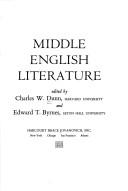 Cover of: Middle Englishliterature