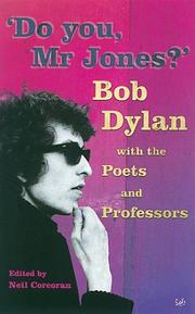Cover of: Do You Mr. Jones? by Neil Corcoran