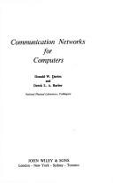 Cover of: Communication networks for computers