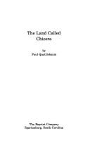 Cover of: The land called Chicora.