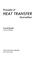 Cover of: Principles of heat transfer.