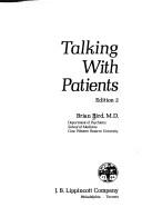 Cover of: Talking with patients.