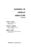 Economics of American agriculture by Walter W. Wilcox