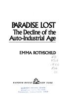 Cover of: Paradise lost by Emma Rothschild, Emma Rothschild