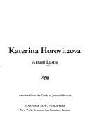 A prayer for Katerina Horovitzova by Arnošt Lustig
