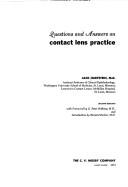 Cover of: Questions and answers on contact lens practice.