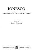 Cover of: Ionesco: a collection of critical essays.