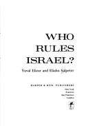 Cover of: Who rules Israel?