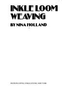 Inkle loom weaving by Nina Holland