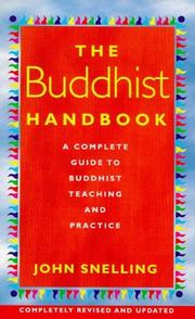 Cover of: Buddhist Handbook, The by 