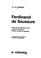 Cover of: Ferdinand de Saussure; origin and development of his linguistic thought in Western studies of language