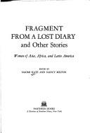 Cover of: Fragment from a lost diary and other stories | Naomi Katz