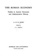 Cover of: The Roman economy: studies in ancient economic and administrative history.
