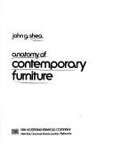 Cover of: Anatomy of contemporary furniture