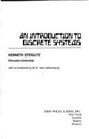 Cover of: An introduction to discrete systems.