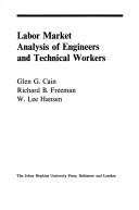 Cover of: Labor market analysis of engineers and technical workers