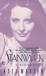 Cover of: Stanwyck: A Biography