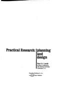 Cover of: Practical research by Paul D. Leedy