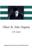 Oliver St. John Gogarty by J. B. Lyons