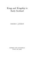 Cover of: Kings and kingship in early Scotland