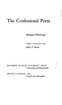 The confessional poets by Robert S. Phillips