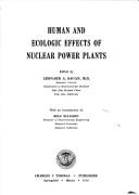 Human and ecological effects of nuclear power plants by Leonard A. Sagan