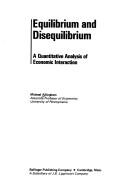Equilibrium and disequilibrium by Michael Allingham