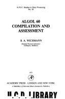 ALGOL 60 compilation and assessment by Brian A. Wichmann
