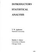 Cover of: Introductory statistical analysis