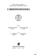 Cover of: Cardiomyopathies. by International Symposium on Cardiomyopathies Tiervlei, South Africa 1971.