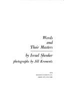 Cover of: Words and their masters. by Israel Shenker